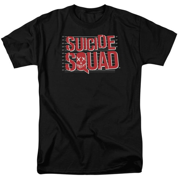 Premium Quality Suicide Squad Logo Inspired Mens Womens Unisex Organic T-Shirt